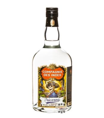 Compagnie des Indes Tricorne Blended White Rum (43 % Vol., 0,7 Liter) (43 % Vol., hid