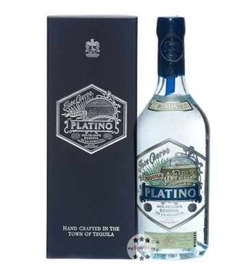 Jose Cuervo Platino Reserva de la Familia Tequila (, 0,7 Liter) (40 % Vol., hide)