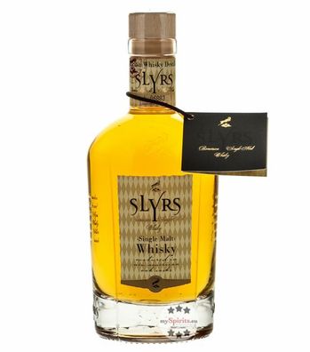 Slyrs Bavarian Single Malt Whisky (43 % vol., 0,35 Liter) (43 % vol., hide)