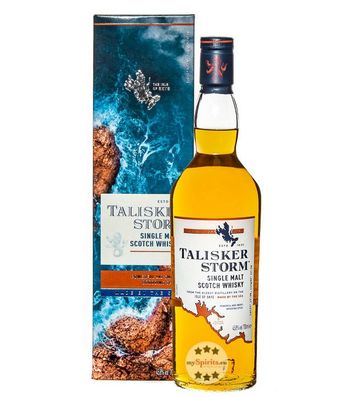 Talisker Storm Single Malt Scotch Whisky (45,8 % vol., 0,7 Liter) (45,8 % vol., hide)