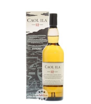 Caol Ila 12 Jahre Islay Single Malt Whisky (43 % vol., 0,2 Liter) (43 % vol., hide)