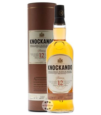 Knockando 12 Jahre Speyside Single Malt Whisky (43 % vol., 0,7 Liter) (43 % vol., hid