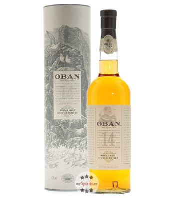 Oban 14 Jahre Highland Single Malt Whisky (43 % vol., 0,7 Liter) (43 % vol., hide)