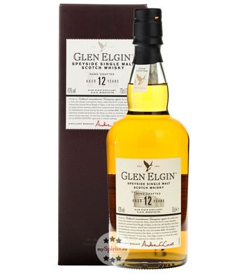 Glen Elgin 12 Jahre Single Malt Scotch Whisky (43 % vol., 0,7 Liter) (43 % vol., hide