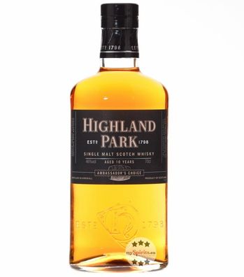 Highland Park 10 Jahre Ambassador?s Choice Whisky (46 % vol., 0,7 Liter) (46 % vol.,