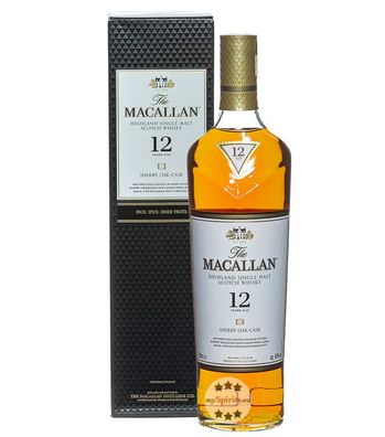 Macallan Sherry Oak 12 Jahre Single Malt Whisky (, 0,7 Liter) (40 % Vol., hide)