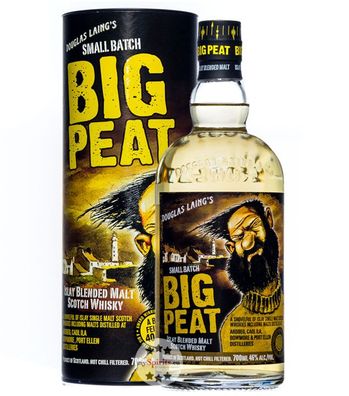 Big Peat Islay Blended Malt Scotch Whisky (46 % vol., 0,7 Liter) (46 % vol., hide)