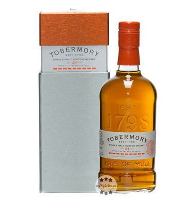 Tobermory 21 Oloroso Whisky (46,3 % Vol., 0,7 Liter) (46,3 % Vol., hide)