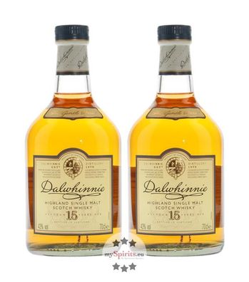 2 x Dalwhinnie 15 Jahre Whisky Vorteilspack (43 % vol., 1,4 Liter) (43 % vol., hide)