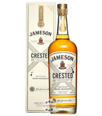 Jameson Crested Irish Whiskey (, 0,7 Liter) (40 % Vol., hide)