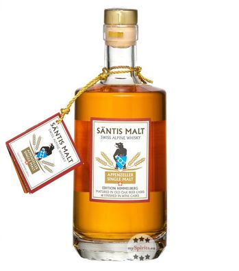 Säntis Malt Himmelberg Whisky (43 % Vol., 0,5 Liter) (43 % Vol., hide)