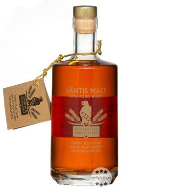 Säntis Malt Alpstein Whisky (48 % Vol., 0,5 Liter) (48 % Vol., hide)