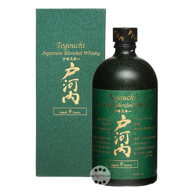 Togouchi 9 Jahre Japanese Blended Whisky (, 0,7 Liter) (40 % Vol., hide)