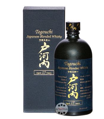 Togouchi 15 Jahre Japanese Blended Whisky (43,8 % Vol., 0,7 Liter) (43,8 % Vol., hide