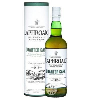 Laphroaig Quarter Cask Islay Single Malt Scotch Whisky (48 % Vol., 0,7 Liter) (48 % V
