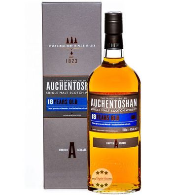 Auchentoshan 18 Jahre Whisky (43 % Vol., 0,7 Liter) (43 % Vol., hide)