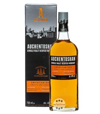 Auchentoshan American Oak Whisky (, 0,7 Liter) (40 % Vol., hide)