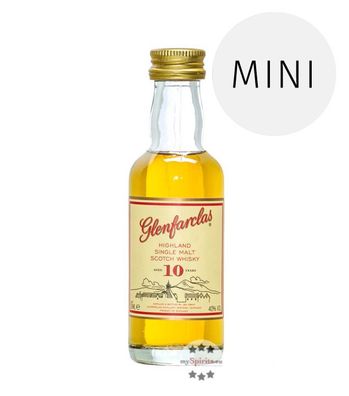 Glenfarclas 10 Jahre Whisky Mini (, 0,05 Liter) (40 % Vol., hide)