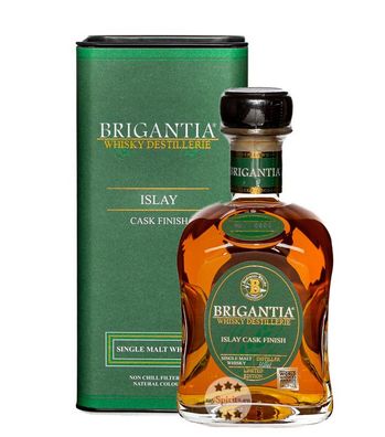 Steinhauser Brigantia Islay Cask Finish Whisky (46 % Vol., 0,7 Liter) (46 % Vol., hid
