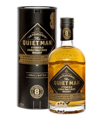 Quiet Man 8 Jahre Single Malt Irish Whiskey (, 0,7 Liter) (40 % Vol., hide)