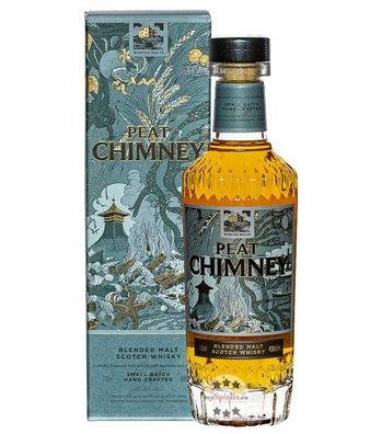 Wemyss Malts Peat Chimney Blended Malt Whisky (46 % Vol., 0,7 Liter) (46 % Vol., hide
