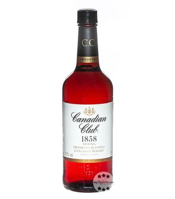 Canadian Club 1858 Original Blended Whisky (, 0,7 Liter) (40 % Vol., hide)