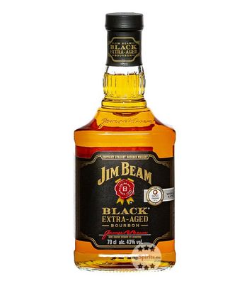 Jim Beam Black Extra Aged Bourbon Whiskey (43 % Vol., 0,7 Liter) (43 % Vol., hide)