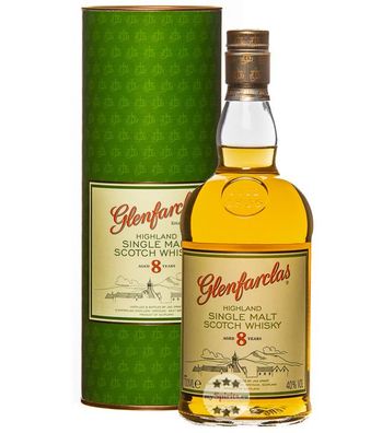 Glenfarclas 8 Jahre Highland Single Malt Scotch Whisky (, 0,7 Liter) (40 % Vol., hide