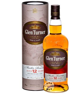 Glen Turner 12 Jahre Single Malt Whisky (, 0,7 Liter) (40 % Vol., hide)