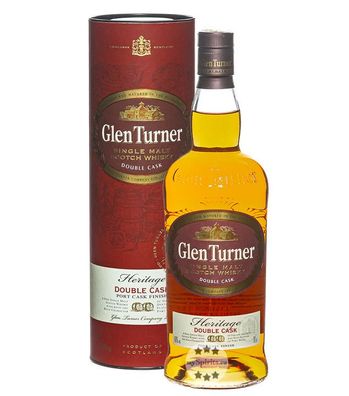 Glen Turner Heritage Double Cask Single Malt Whisky (, 0,7 Liter) (40 % Vol., hide)