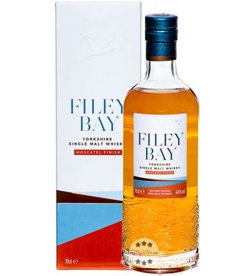 Filey Bay Moscatel Finish Yorkshire Single Malt Whisky (46 % Vol., 0,7 Liter) (46 % V