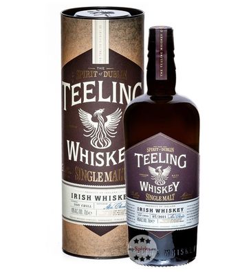 Teeling Single Malt Irish Whiskey (46 % Vol., 0,7 Liter) (46 % Vol., hide)