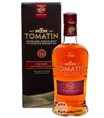 Tomatin 14 Jahre Highland Single Malt Whisky (46 % Vol., 0,7 Liter) (46 % Vol., hide)