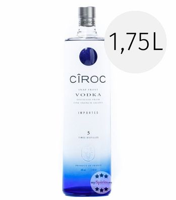 Cîroc Vodka 1,75 L (40 % vol., 1,75 Liter) (40 % vol., hide)