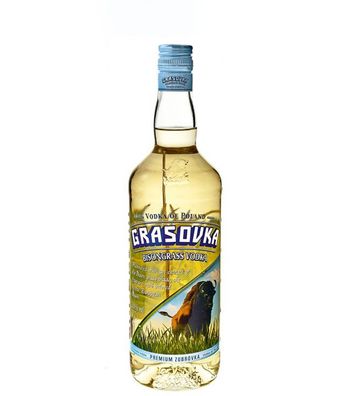 Grasovka Bisongrass Vodka 0,7l (38 % Vol., 0,7 Liter) (38 % Vol., hide)