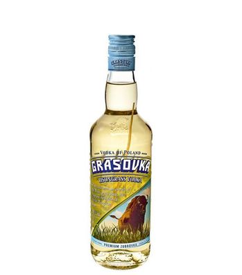 Grasovka Bisongrass Vodka (38 % Vol., 0,5 Liter) (38 % Vol., hide)