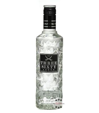 Three Sixty Vodka (37,5 % Vol., 0,5 Liter) (37,5 % Vol., hide)