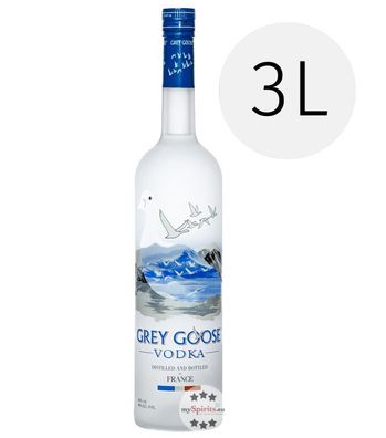 Grey Goose Vodka 3,0l (, 3,0 Liter) (40 % Vol., hide)