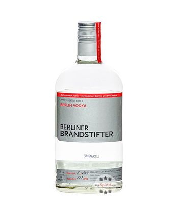 Berliner Brandstifter Berlin Vodka (43,3 % Vol., 0,7 Liter) (43,3 % Vol., hide)