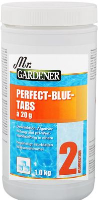 1kg Mr. Gardener Tabs Perfect Blue