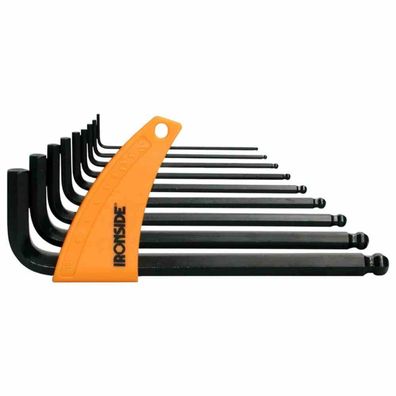 Stiftschlüssel-Set 9tlg Kugelkopf Stiftschlüssel Befestigung Werkstatt Werkzeuge