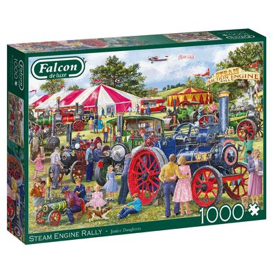 Falcon 11389 Janice Daughters Dampflok Rally 1000 Teile Puzzle