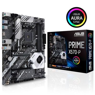 Asus Prime X570-P, Amd X570-Mainboard - Sockel AM4