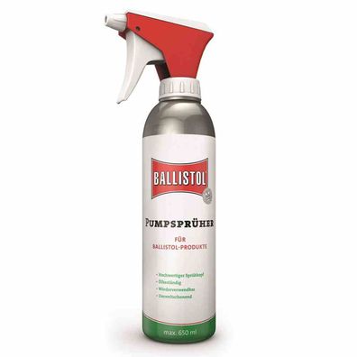 Pumpsprüher 650ml leer für Ballistol-Produkte Handsprüher Sprüher Heimwerker TOP