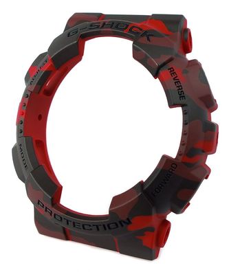 Casio Bezel | G-Shock Lünette camouflage rot für GA-100CM | GD-120CM