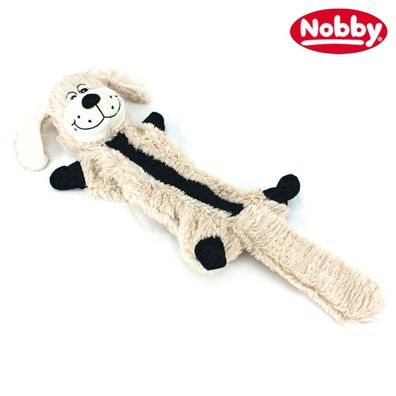 Nobby Plüsch-Hundespielzeug Stretch - 50 cm Plüschtier Kuscheltier Hund Squeaker