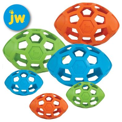 JW Hol-ee Roller Egg - Gitterball - Hundespiel Kauspielzeug Snackball Gummiball
