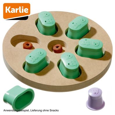 Karlie Brain Train Discover - Hunde Intelligenzspielzeug Brettspiel Denkspiel