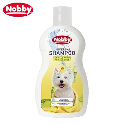 Nobby Universal-Hundeshampoo - 300 ml - Shampoo mit Mandelöl - alle Rassen