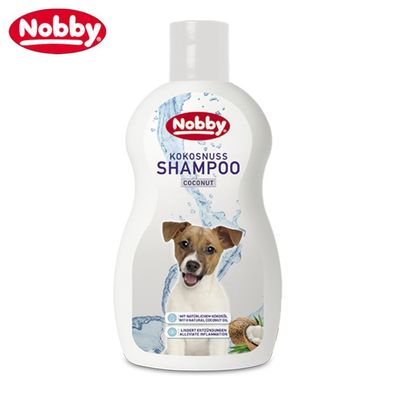 Nobby Kokosnuss-Hundeshampoo - 300 ml - Shampoo mit Kokosöl - lindert Juckreiz